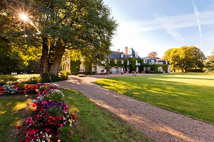 Hotel Les Hauts De Loire Onzain Exterior foto